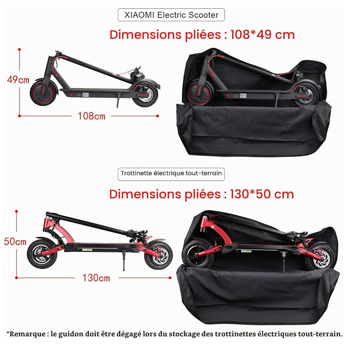 Sac de transport UBORSE – étanche vue 3