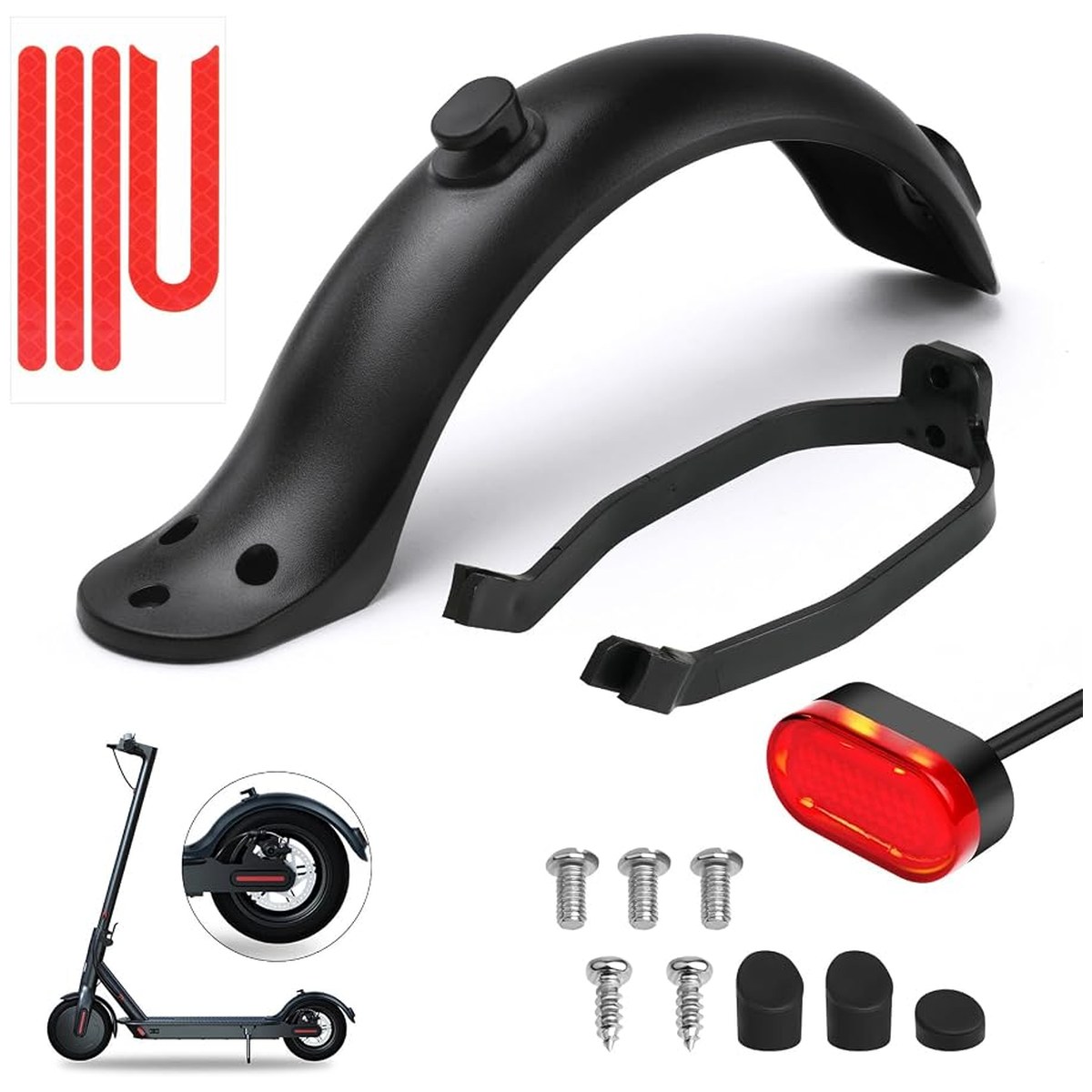 Garde-boue arrière Xiaomi M365/Pro + support vue 3