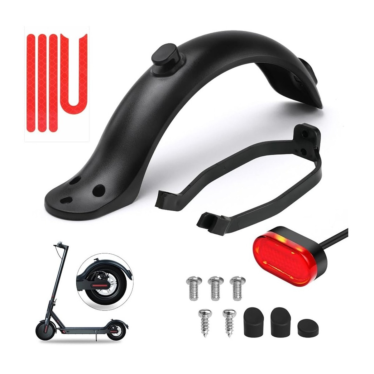 Garde-boue arrière Xiaomi M365/Pro + support