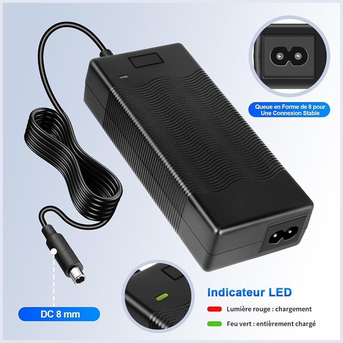 Chargeur 42 V 2 A – Xiaomi / Segway Ninebot vue 5
