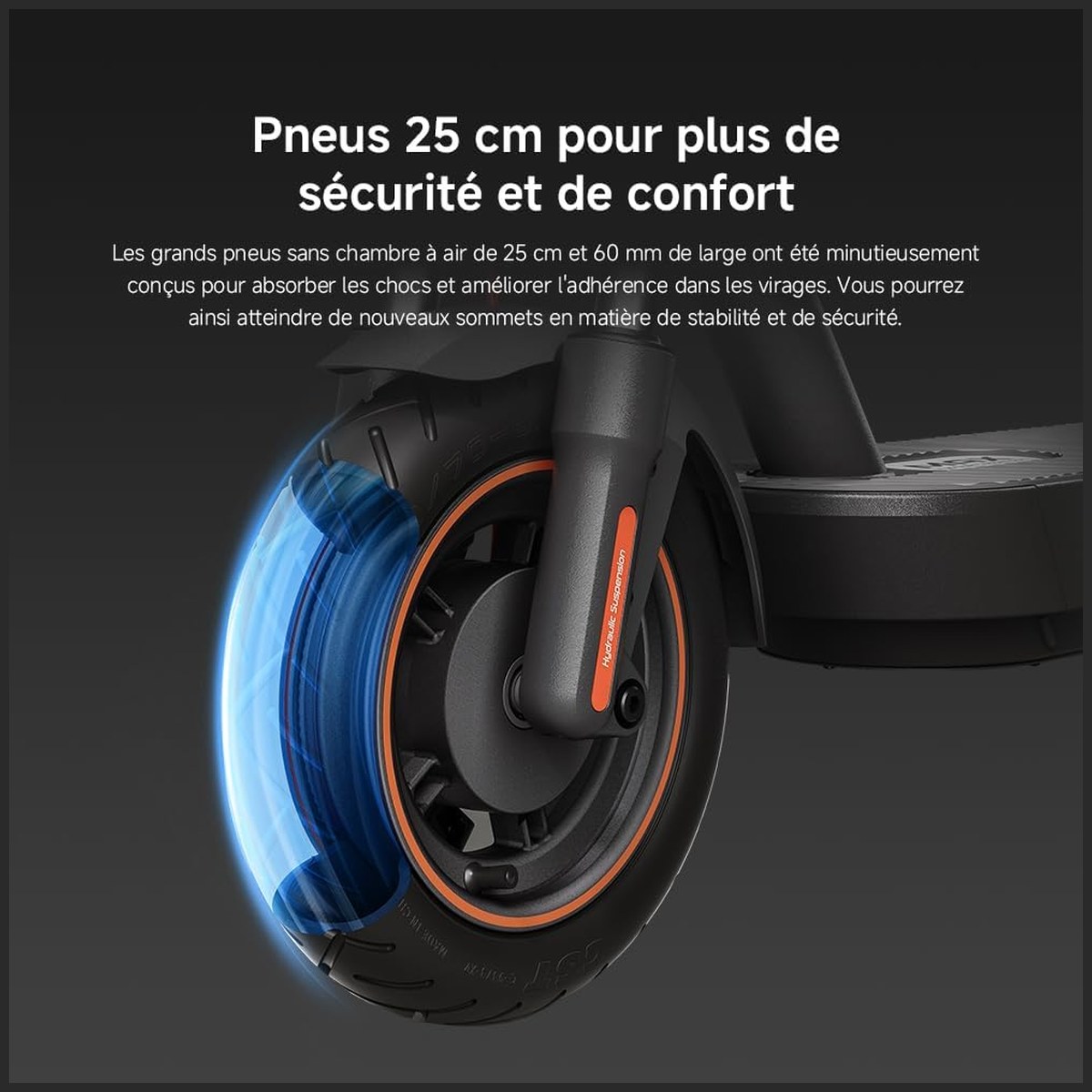 Xiaomi Electric Scooter 5 Max – 60 km vue 4