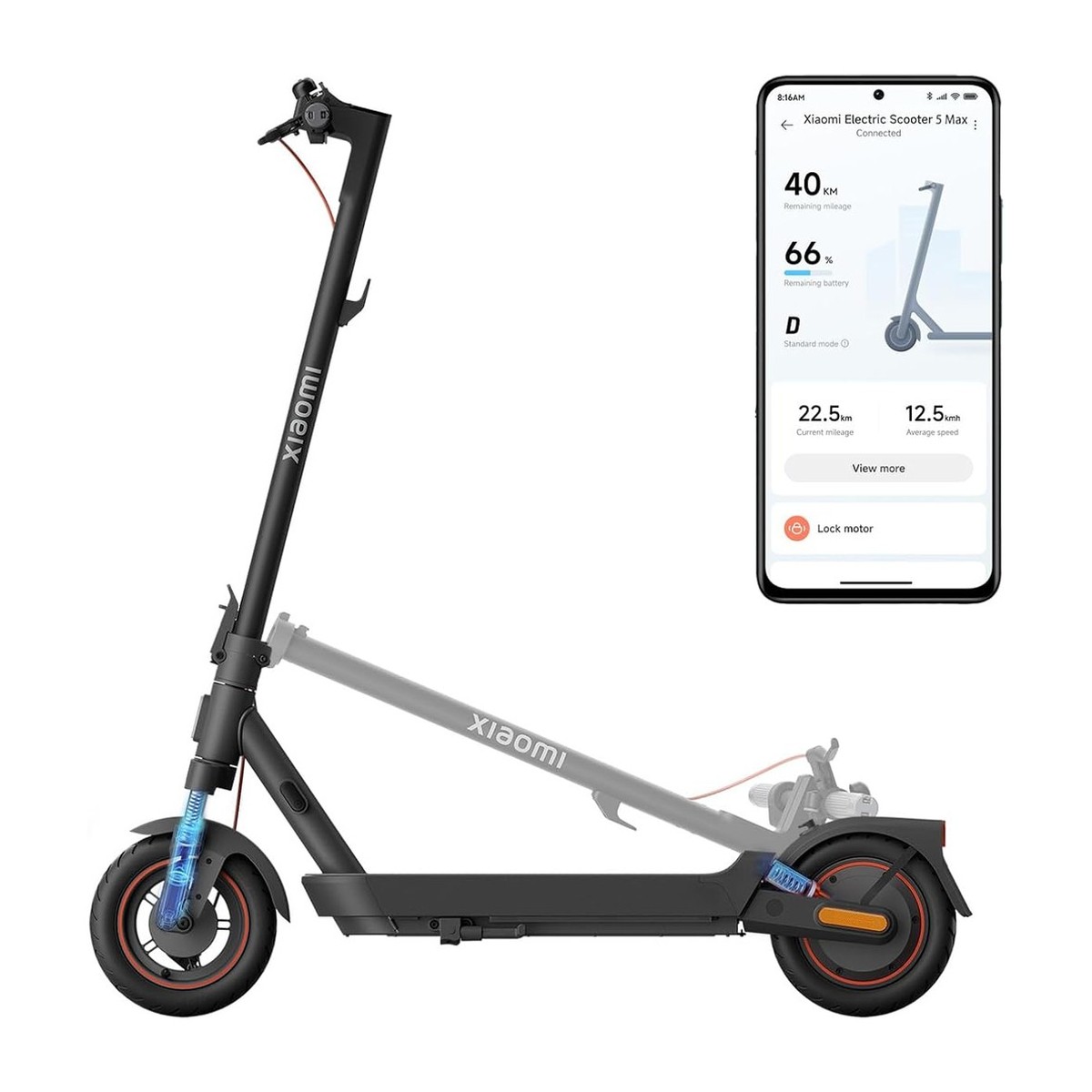 Xiaomi Electric Scooter 5 Max – 60 km