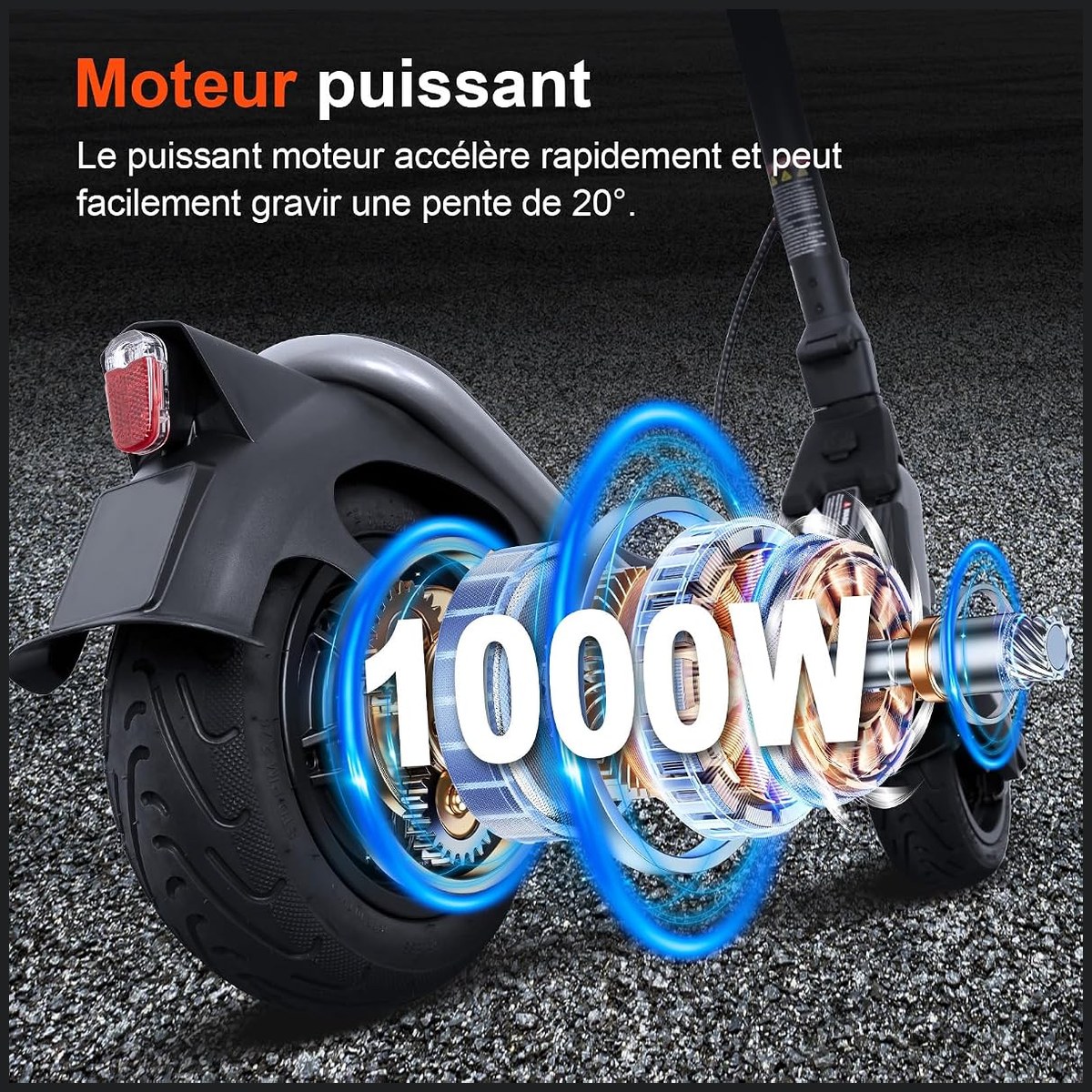CUNFON RS500 – 60 km, empreinte digitale vue 4