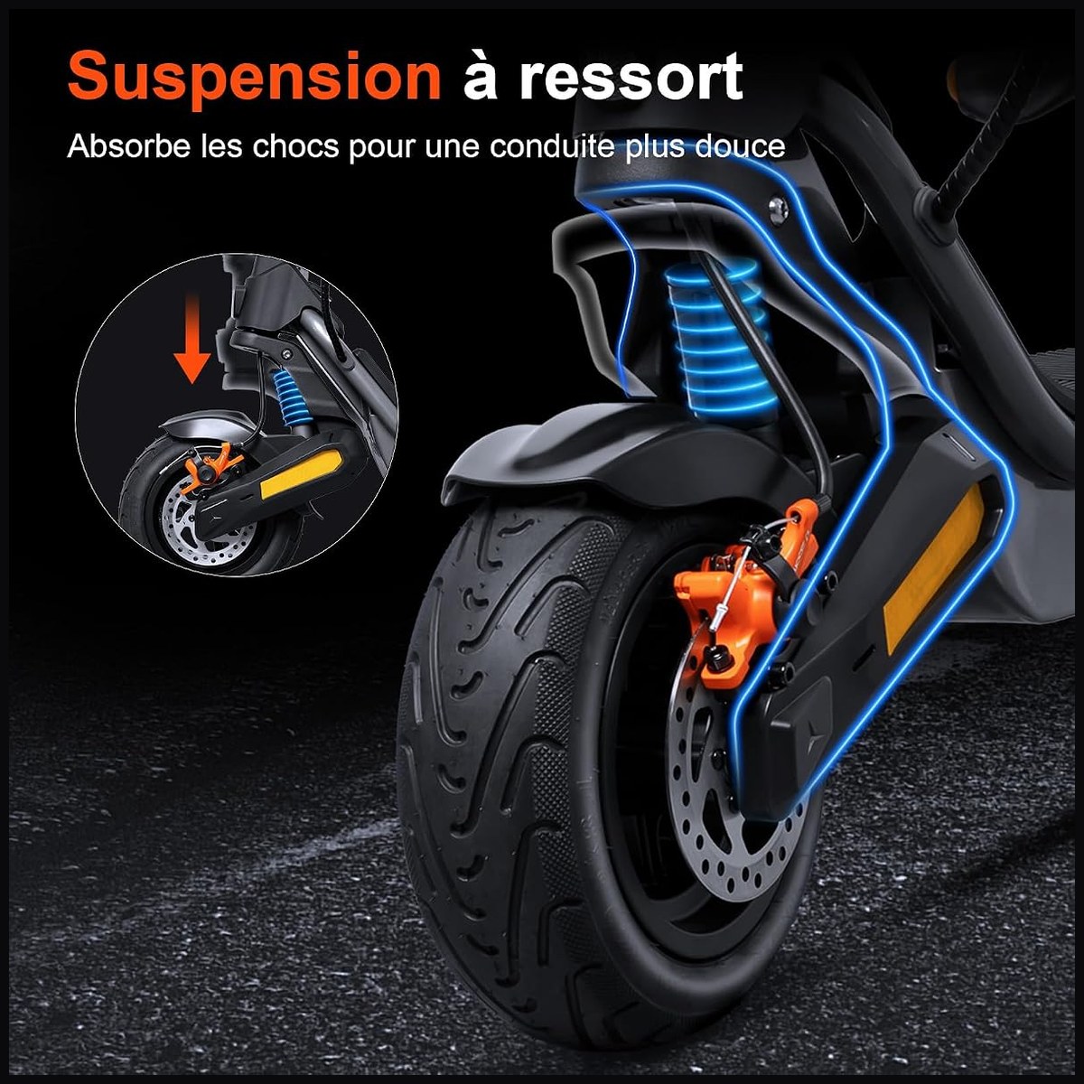 CUNFON RS500 – 60 km, empreinte digitale vue 5