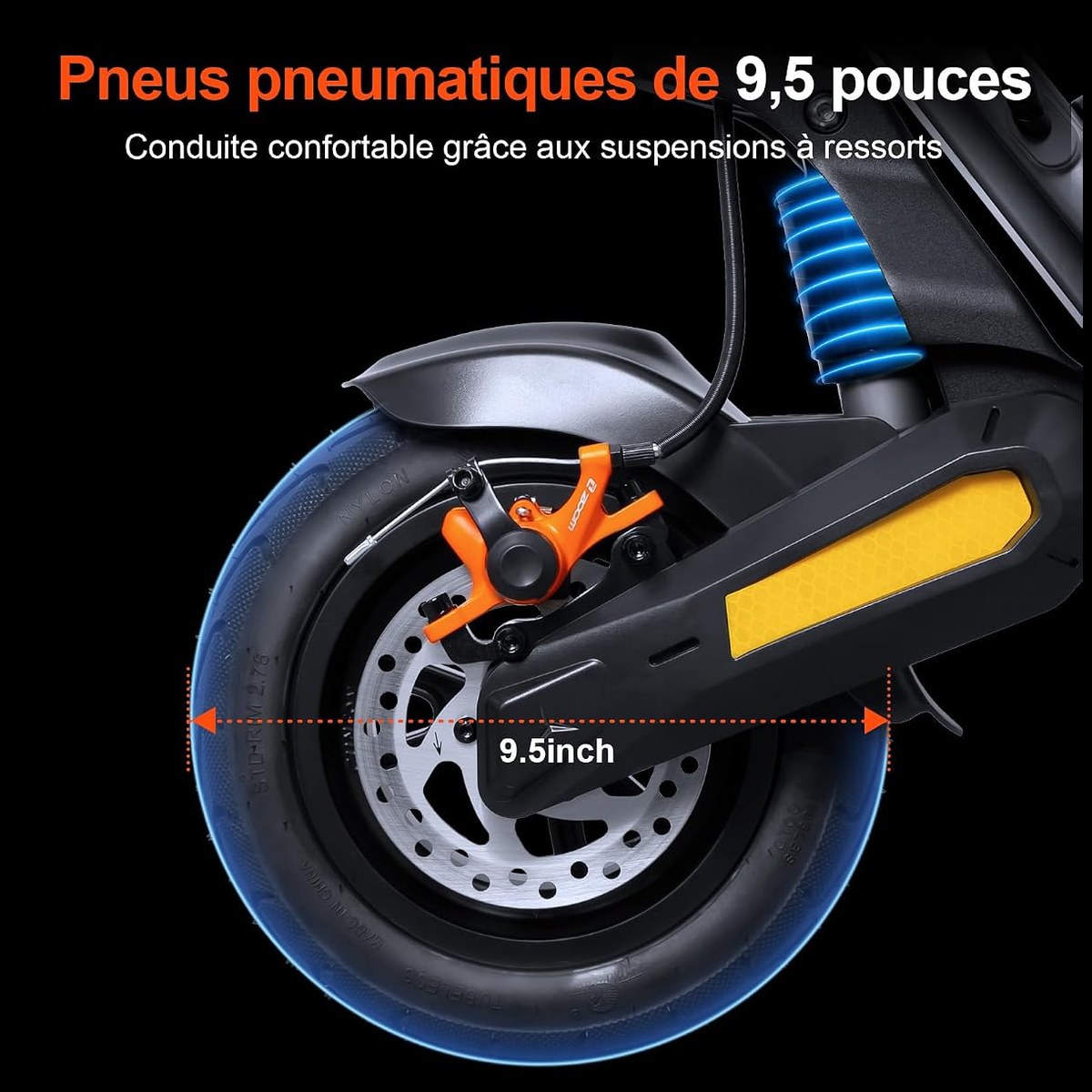 CUNFON RS500 – 60 km, empreinte digitale vue 6