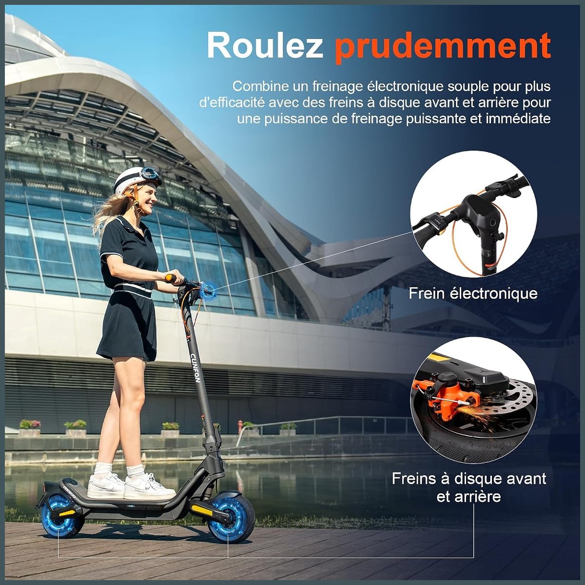 CUNFON RS500 – 60 km, empreinte digitale vue 7