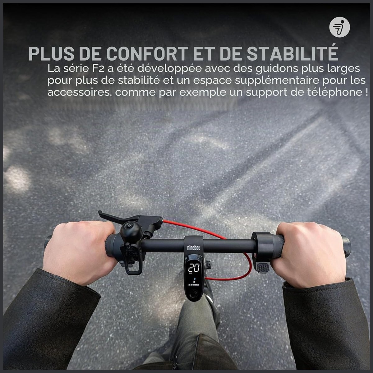 Segway Ninebot F2 Pro D II – 50 km vue 6