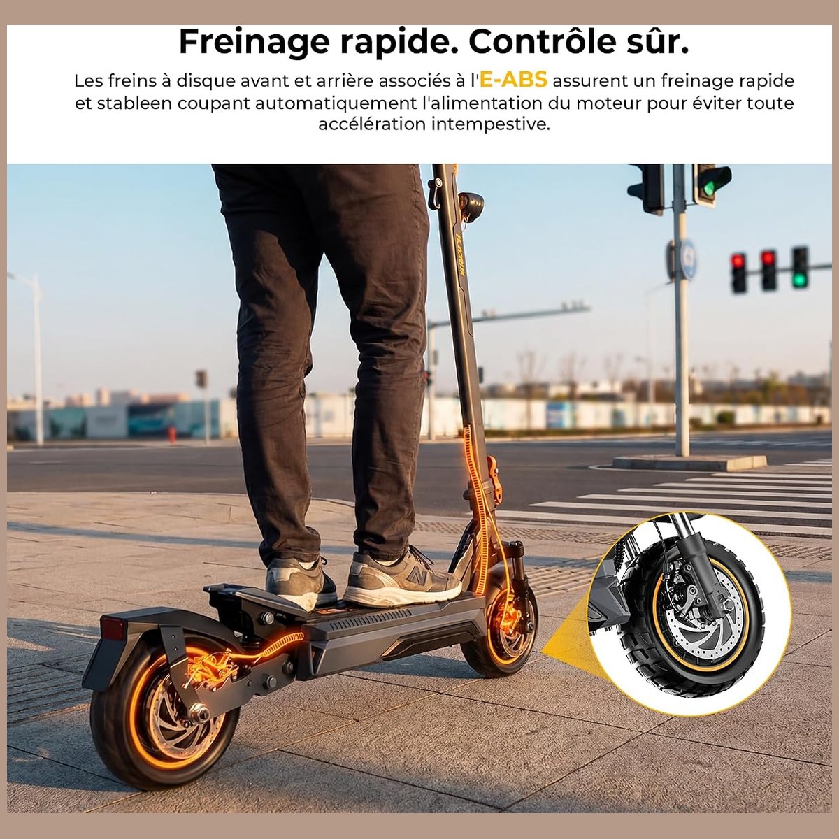 Ausom K20 Pro – double moteur, 90 km vue 7